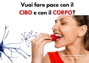 Fai pace cibo corpo